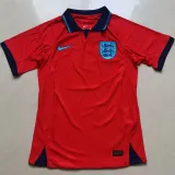 2022/23 England Away Red Player Version Soccer Jersey
