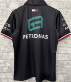2022 Mercedes AMG Petronas 63# F1 Black Team POLO T-Shirt