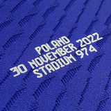 POLAND 30 NOVEMBER 2022 STADIUM 974 胸前小字 (You can buy it alone OR tell us which jersey to print it on. )
