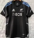 2022/23 All Blacks Black Rugby Shirt 全黑