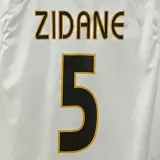 2004-2005 RM White Home Retro Soccer Jersey
