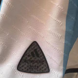 MESSI #10 Signature Version Argentina Home Player Version Jersey (3 Stars 3星 1字签名版) ★★