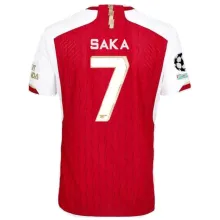 SAKA #7 ARS 1:1 Quality Home Fans Jersey 2023/24 (UCL Font) ★★