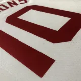 Nets SIMMONST #10 White Retro NBA Jerseys