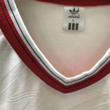 1986-1988 M Utd Away White Retro Soccer Jersey
