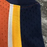 2009/10 Warriors CURRY #30 Orange Retro NBA Jerseys 热压