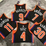 2023 NY Knicks BRUNSON #11 Black City Edition NBA Jerseys
