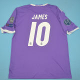 2016/17 RM Purple UCL FINAL CARDIFF 2017 Retro Long Sleeve Jersey (Have All Patch 2016+11 全臂章有胸前字)