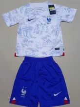 2022/23 France Away Kids Jersey