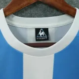 1986 Argentina Home Retro Soccer Jersey