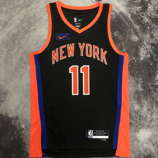 2023 NY Knicks BRUNSON #11 Black City Edition NBA Jerseys
