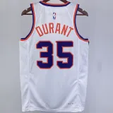 2023/24 Suns DURANT #35 White NBA Jerseys