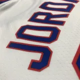 JORDAN # 23 Tune Squad Concept White NBA Jerseys Hot Pressed