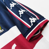 1997/98 Man City Away White Retro Soccer Jersey