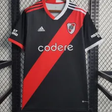 2023/24 River Plate Third Black Fans Soccer Jersey
