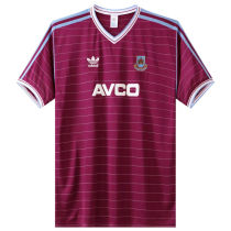 1986 West Ham Home Retro Soccer Jersey