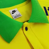 2023 Brazil Yellow Polo Short Jersey