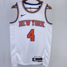 2023/24 NY Knicks ROSE #4 White NBA Jerseys