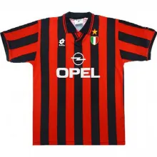 1996/1997 AC Milan Home Retro Soccer Jersey