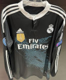 2014/15 RM Black Dragon Retro Long Sleeve Jersey (Have All Patch 全臂章 2014+10 )