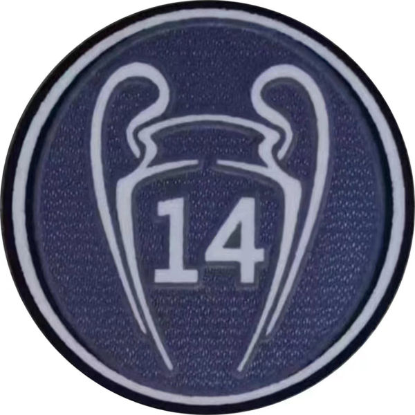 14 UEFA Champion League New Sleeve Badge 14字杯 (You can buy it alone OR tell us which jersey to print it on. )