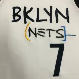 2021 Nets DURANT #7 City Edition White NBA Jerseys Hot Pressed