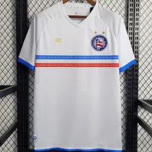 2023/24 Bahia Home White Fans Soccer Jersey