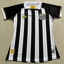 2023/24 Santos Away White Black Women Jersey