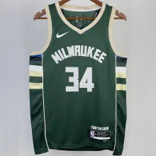 2023/24 Bucks ANTETOKOUNMPOL #34 Green NBA Jerseys