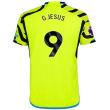G.JESUS #9 ARS 1:1 Quality Away Fans Jersey 2023/24 (League Font) ★★
