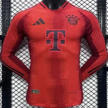 2024/25 BFC Home Red Long Sleeve Player Version Jersey