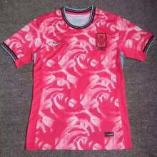 2024/25 South Korea Home Red Fans Soccer Jersey