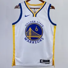 2023/24 Warriors YOUNG #6 White NBA Jerseys