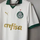 2024/25 Palmeiras 1:1 Quality Away White Fans Soccer Jersey