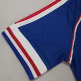 1998 France Home Blue Kids Retro Soccer Jersey