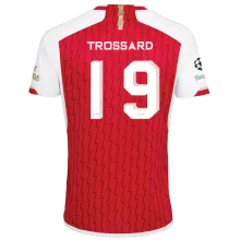 TROSSARD #19 ARS 1:1 Quality Home Fans Jersey 2023/24 (UCL Font) ★★