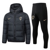 2024 Corinthians Black Cotton Jacket （A Set）