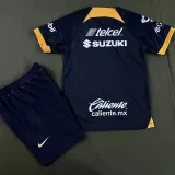 2023/24 Pumas UNAM Black Kids Soccer Jersey