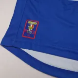 1998 France Home Blue Kids Retro Soccer Jersey