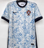 RONALDO #7 Portugal 1:1 Quality Away Fans Soccer Jersey 2024/25 ★★