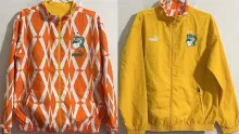 2023/24 Ivory Coast Reversible Windbreaker 双面