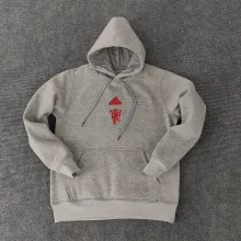 2023/24 M Utd Grey Hoody