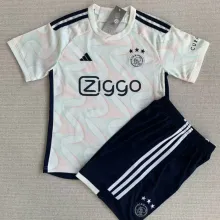 2023/24 AA Away White Kids Soccer Jersey
