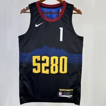2023/24 Nuggets PORTER JR. #1 Black City Edition NBA Jerseys