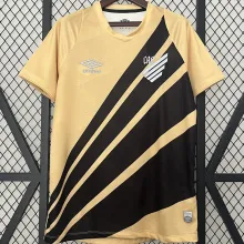 2024/25 AT Paranaense Away Gold Fans Soccer Jersey