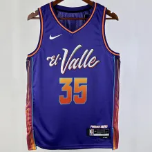 2023/24 Suns DURANT #35 Purple City Edition NBA Jerseys