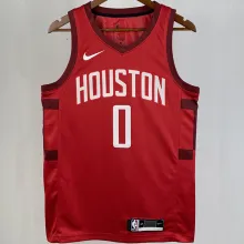 Rockets WESTBROK #0 Red Reward Edition NBA Jerseys