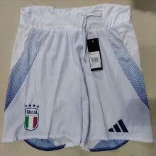 2024/25 Italy White Player Version Shorts Pants 球员版