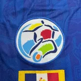 1996 France Home Blue Retro Soccer Jersey