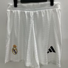 2024/25 RM Home White Player Version Shorts Pants 球员版